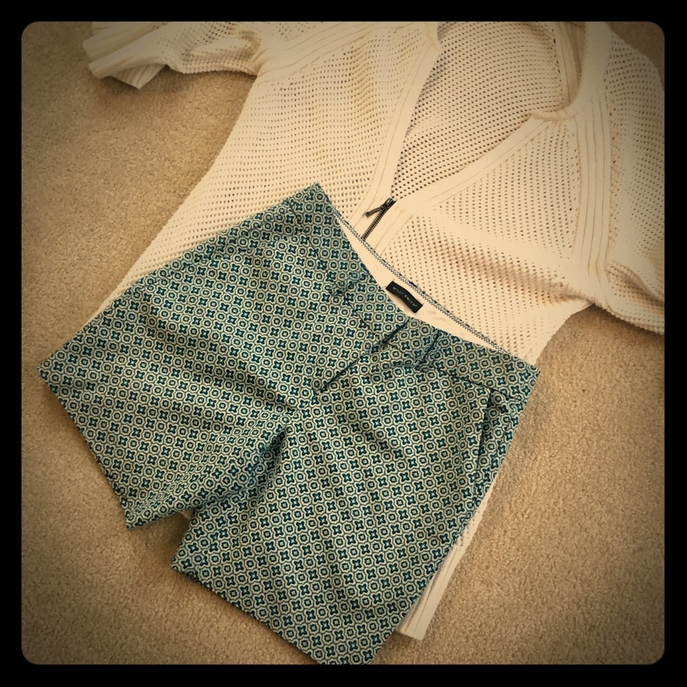 Paisley shorts by Willi Smith